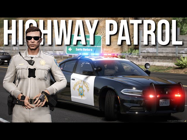Realistic CHP Patrol in My Authentic FiveM RP Server