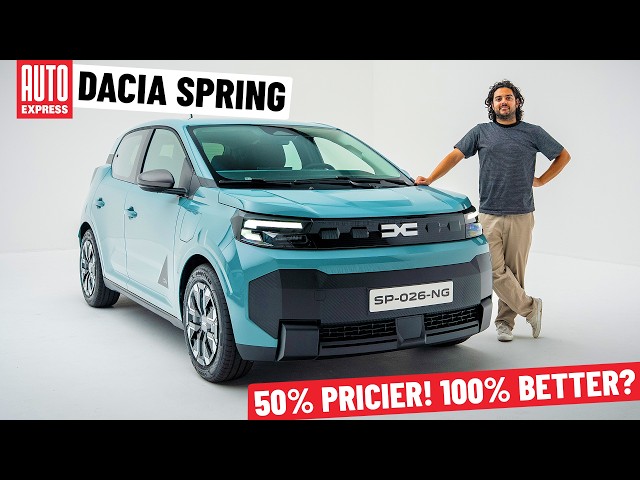New Dacia Spring is 50% more expensive, but might be 100% better...