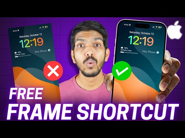 iPhone Screenshot with Frame - Secret Shortcut Settings 🤫🔥