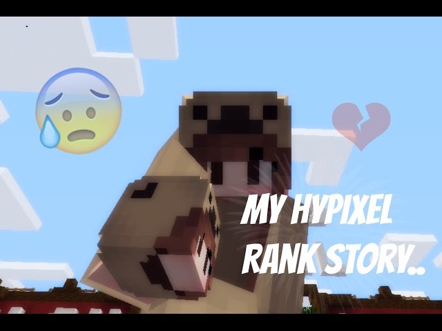 Getting A Hypixel Rank || My Story
