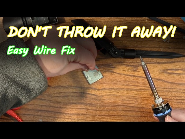 Solar Light - Don't Toss It, Fix It!