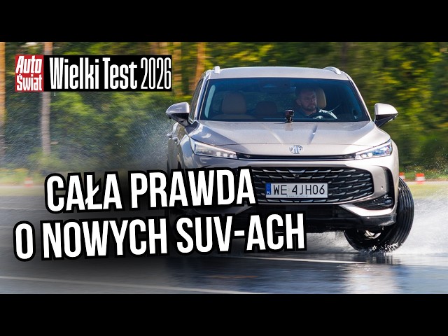 THE BIG TEST REVEALED THE TRUTH ABOUT NEW SUVS. TWO FLEW OFF THE TRACK, ONE TOOK OUT A CONE