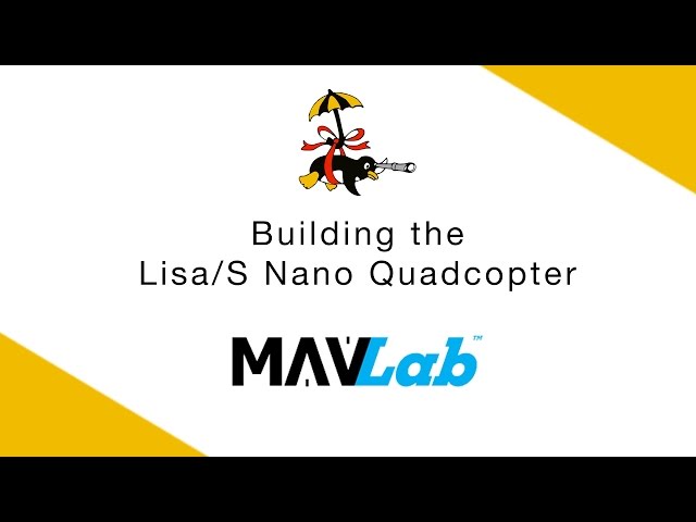 Building the Lisa/S Nano Quadcopter