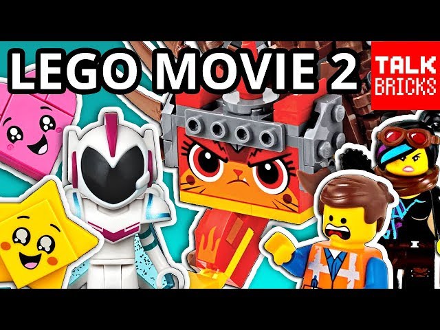 LEGO MOVIE 2 NEWS! 3 2019 SETS REVEALED! SDCC Exclusive Apocalypseburg Unikitty! & MORE!