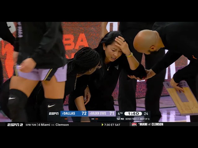 Golden State's Coach Appears to Faint During Wild WNBA Playoff Game