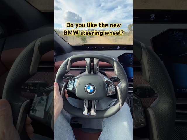 BMW's Newest Steering Wheel Design