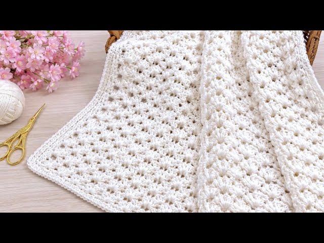 NEW!💥 Beautiful Crochet Pattern! Crochet for Beginners, Easy Crochet blanket,Top, Tunic