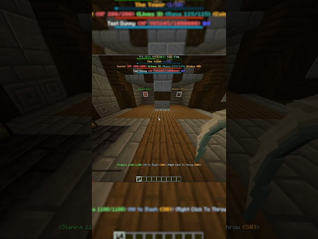 This Minecraft sword can be THROWN #minecraft #fyp #minecraftmemes