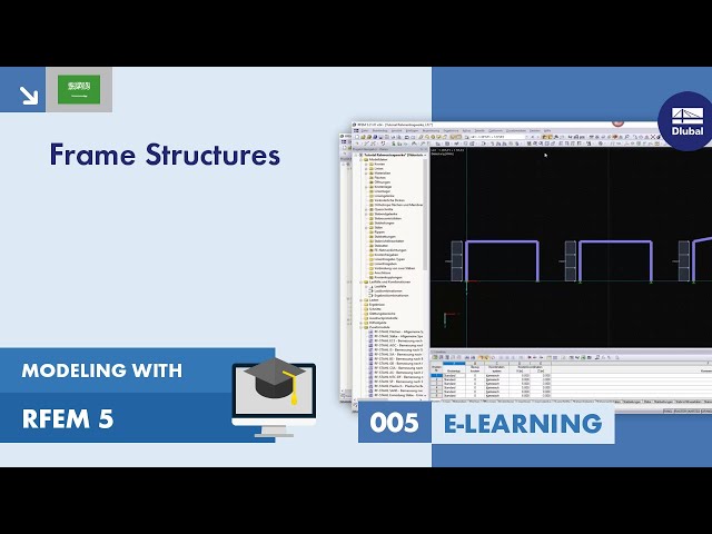 Modeling with RFEM 5 | 005 Frame Structures