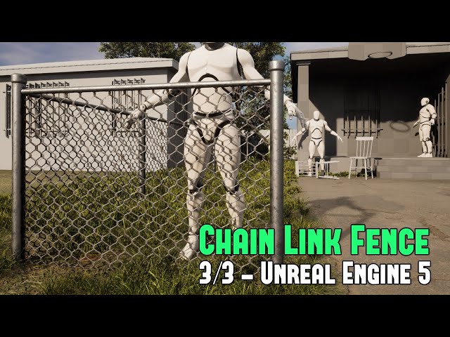 Beginner’s Tutorial to Creating Chain Link Fence Part 3/3 - UE5