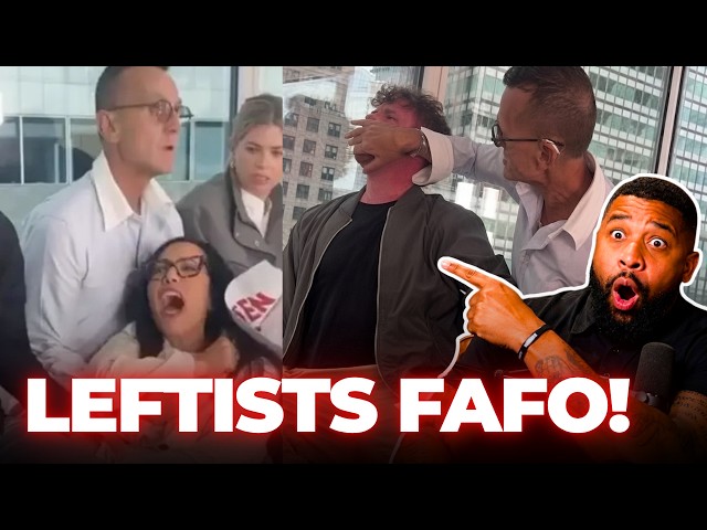 Leftists Have INSTANT REGRET After Fashion CEO TACKLES Them for CRASHING Fashion Show