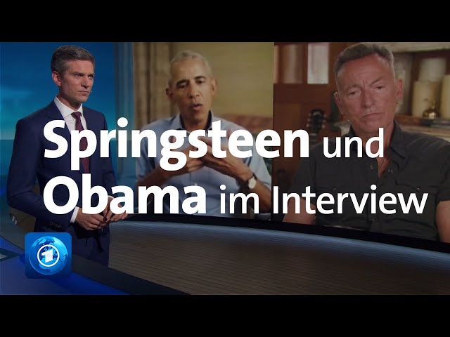 Amerika, Rock’n’Roll und Politik – Ingo Zamperoni im Gespräch mit Barack Obama und Bruce Springsteen