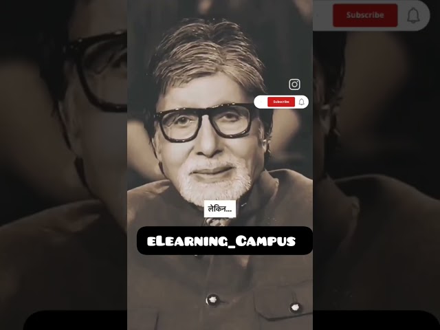 #lifelessons #motivation #learning #amitabhbachchan
