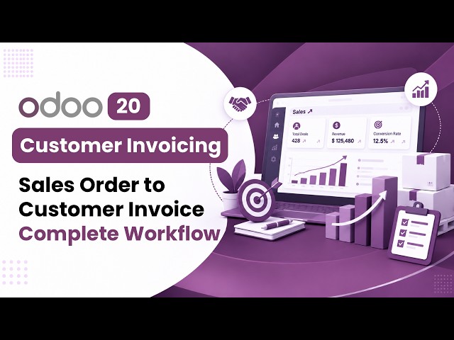 How to Create Customer Invoices from Sales Orders in Odoo 20