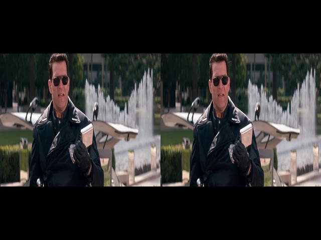 2D to 3D: Code Morality - Demolition Man [1993] -