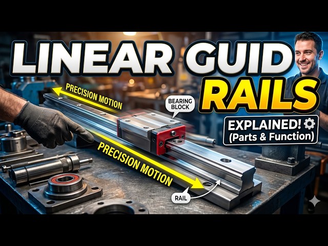Industrial Linear Guide Rails Explained | Luvitex Engineering