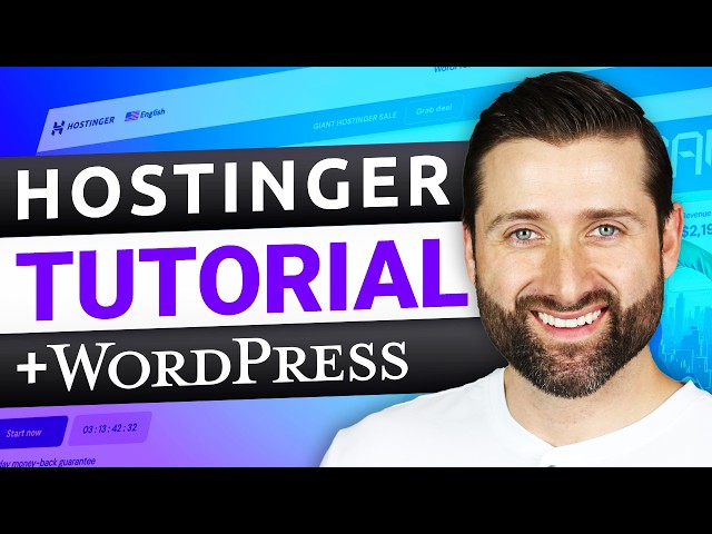 How to Build a WordPress Website with Hostinger | Hostinger Tutorial