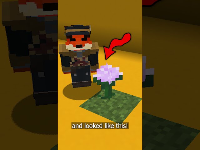 The MYSTERY of Jeb's Minecraft Lost Flower #shorts #minecraft #minecraftshorts