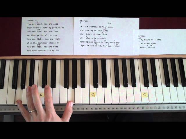 Easy-to-Play Piano - Forever Reign by Hillsong (Matt McCoy)