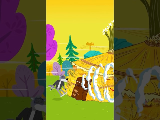 Dangerously Punny Jokes 🤢 The Big Bad Wolf has terrible hay allergies 🤧 Cool School #shorts