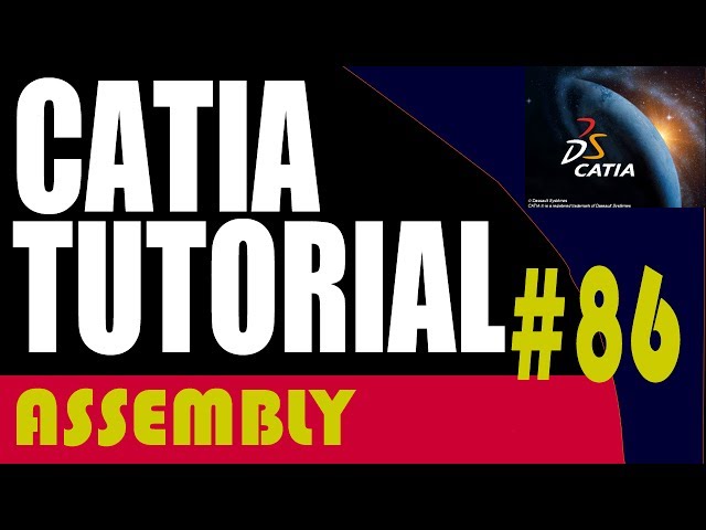 86 CATIA Assembly Tutorial: Angle Constraint