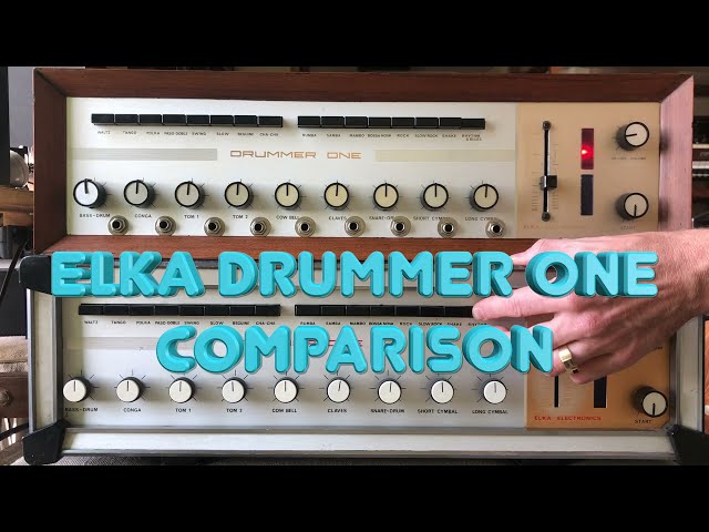 V.A.I. - Elka Drummer One Comparison