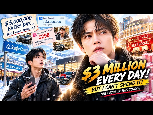 😱 $3 Million Drops Daily, Yet the Town’s Biggest Purchase Is Only $298! 💸🏙️ #Comedy #Wealth