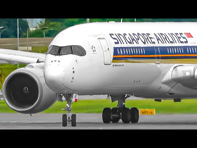 30 MINS of Plane Watching ✈️ Jakarta Soekarno-Hatta Airport 🇮🇩