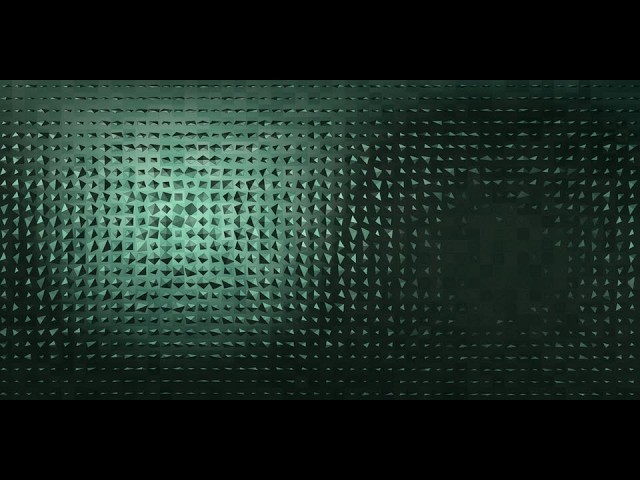 Etch Pits 360°: a curtain of hanging wires, swung by Bessel modes (VR, 8K)