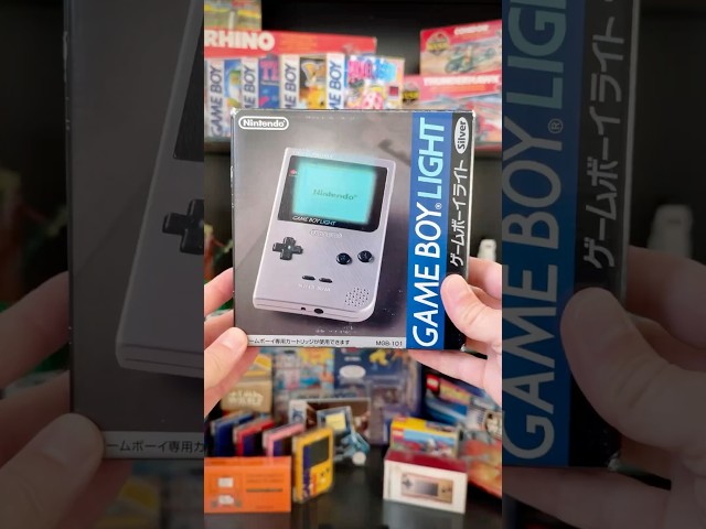Game Boy Light unboxing (Japan only) #nintendo #gameboy