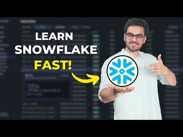 How to Learn Snowflake in 2025? (complete roadmap)
