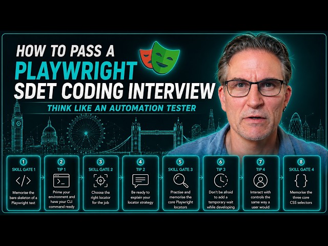 How to Pass a Playwright Coding SDET Interview | Think Like an Automation Tester