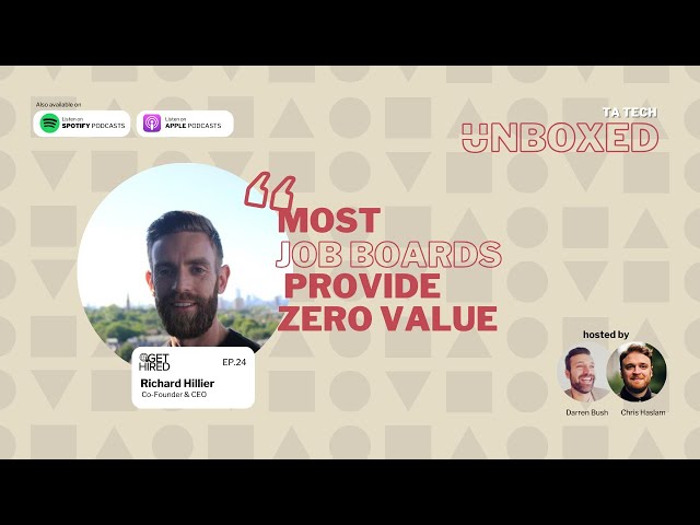 Ep 24 - how to get more from hiring managers with Richard Hillier
