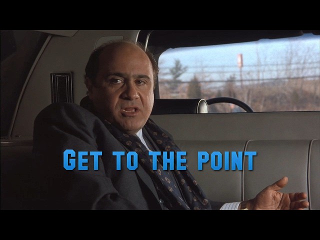 Same Line Different Films - Get to the point