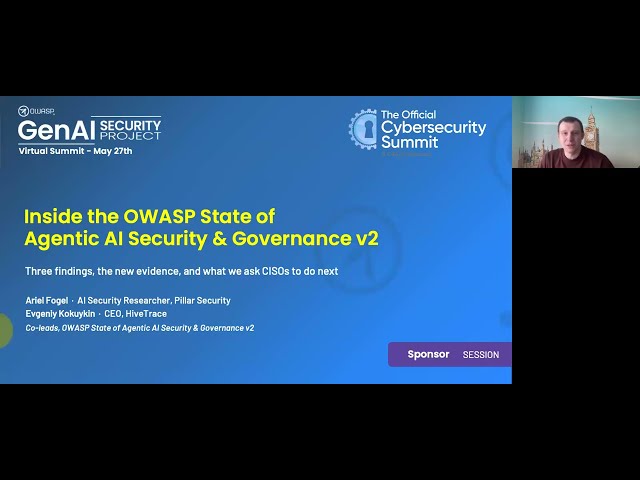 GenAI Project | Inside the OWASP State of Agentic AI Security and Governance v2