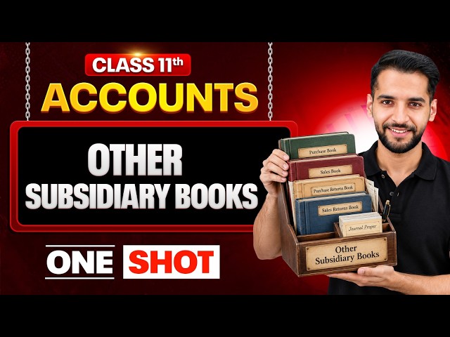 Other Subsidiary Books Class 11 One Shot🔥| Complete Chapter in One Class | Shivam Lotwani