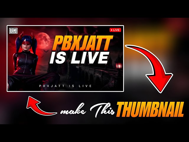 How to make BGMI and PUBG 4.6 Update Thumbnail on Mobile Tutorial 🔥
