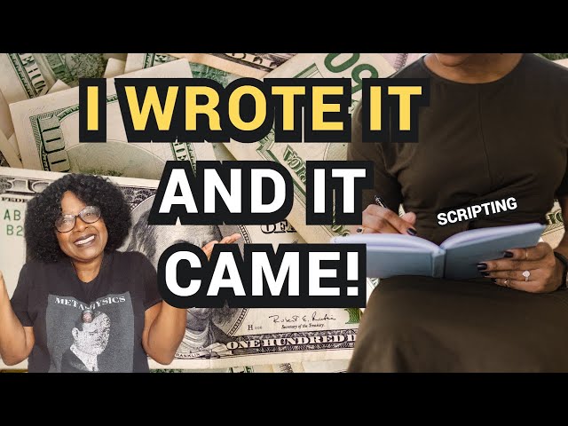 SCRIPTING 101: The MOST POWERFUL Manifesting Method You're NOT Using!