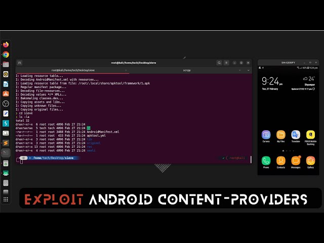 Android Content-Providers Bug POC 🔥