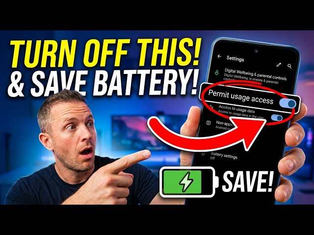 Turn Off THIS Hidden Android Setting to Stop Tracking & Save Battery!