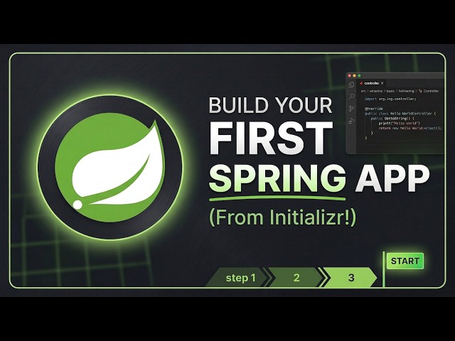 How to Create Your First Spring Boot Project (Spring Initializr Tutorial)