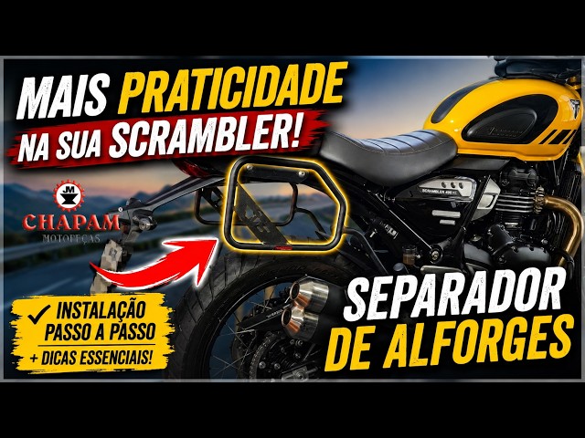 Triumph Scrambler 400 XC - Saddlebag Support Bracket