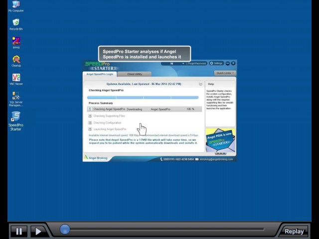 Angel SpeedPro demo - Login. | Angel Broking