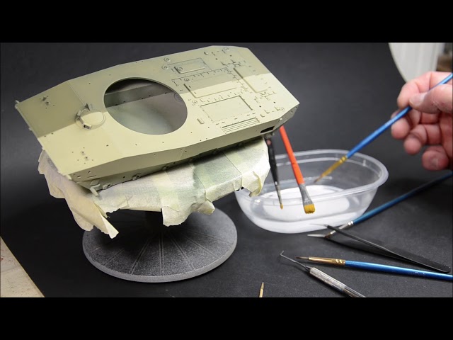 MBK Modellbau Basics #005 - Chipping with hairspray