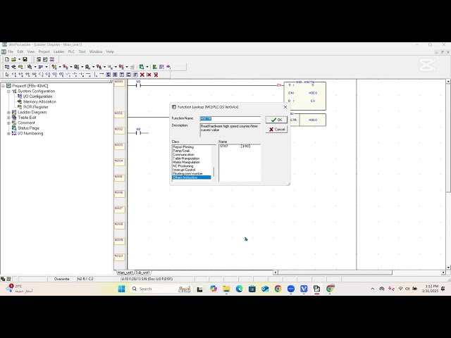 FATEK PLC WINPROLADDER [ HIGH SPEED CONTROL READ AND WRITE ] PROGRAMMING