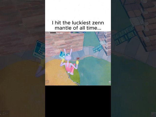 I hit the luckiest zenn mantle of all time...