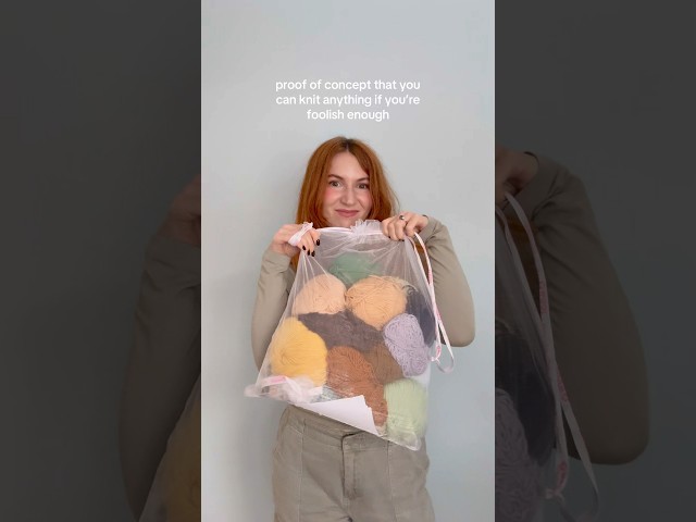 my hole sweater!!! #knitting #knit