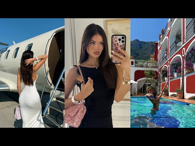 romantic getaway with my boyfriend ♡  taking the jet around Europe