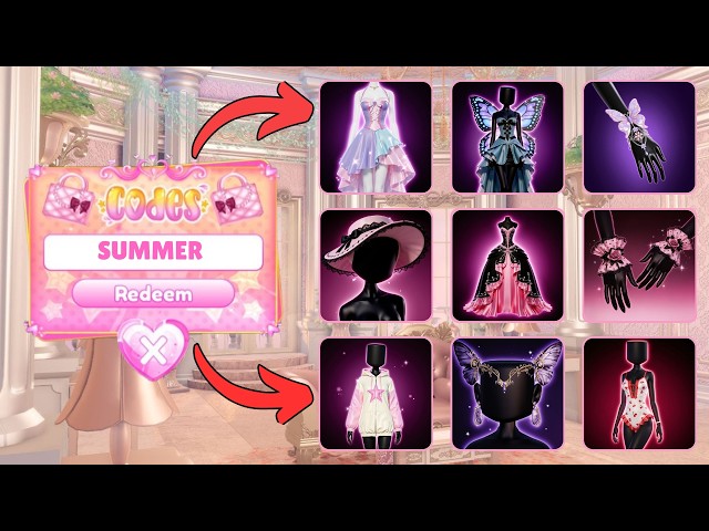 *NEW CODES* ALL WORKING CODES FOR DRESS TO IMPRESS SUMMER UPDATE!