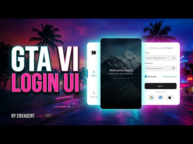How To Code This INSANE Glassmorphic Login Page in Under 10 Minutes